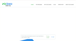 Desktop Screenshot of gocleanse.com